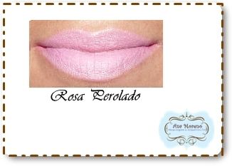 Batom Rosa Perolado